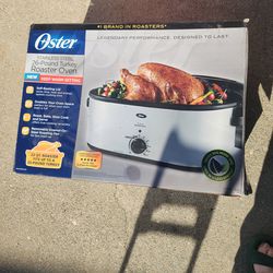 OSTER 22qt Turkey Roaster