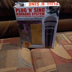 PlugN Sing Karaoke System $25 OBO