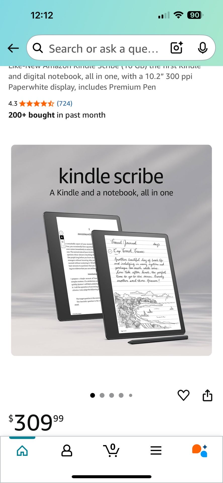 Kindle Scribe 16gb