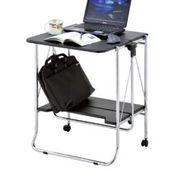 Computer Desk, Folding Table, Workstation Home Office furniture Black, Nightstand, Side Table,Desk