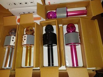 Wireles  Microphones  4 Color  Available 