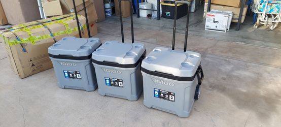 Igloo 62-quart Maxcold Wheeled Cooler $55 each