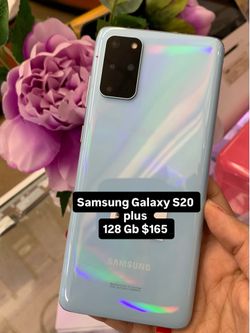 Samsung Galaxy S20 plus 128 Gb Unlocked and clean imei