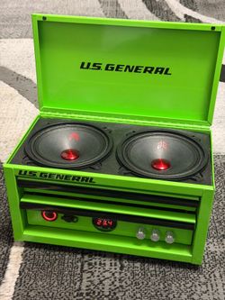Custom Rechargeable Bluetooth Mini Tool Box Boom Box Speaker