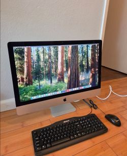 27in imac 5K core i5 8gb ram 256gb ssd, logic pro finalcut, Adobe, Ms office or best offers