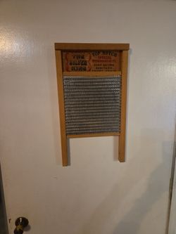 National Washboard Co. #824 The Silver King