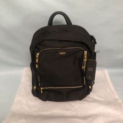 TUMI VOYAGEUR Celina Backpack Black/Gold