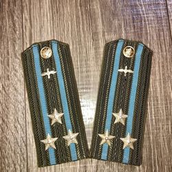 new original epaulettes of a colonel of the ussr Air Force