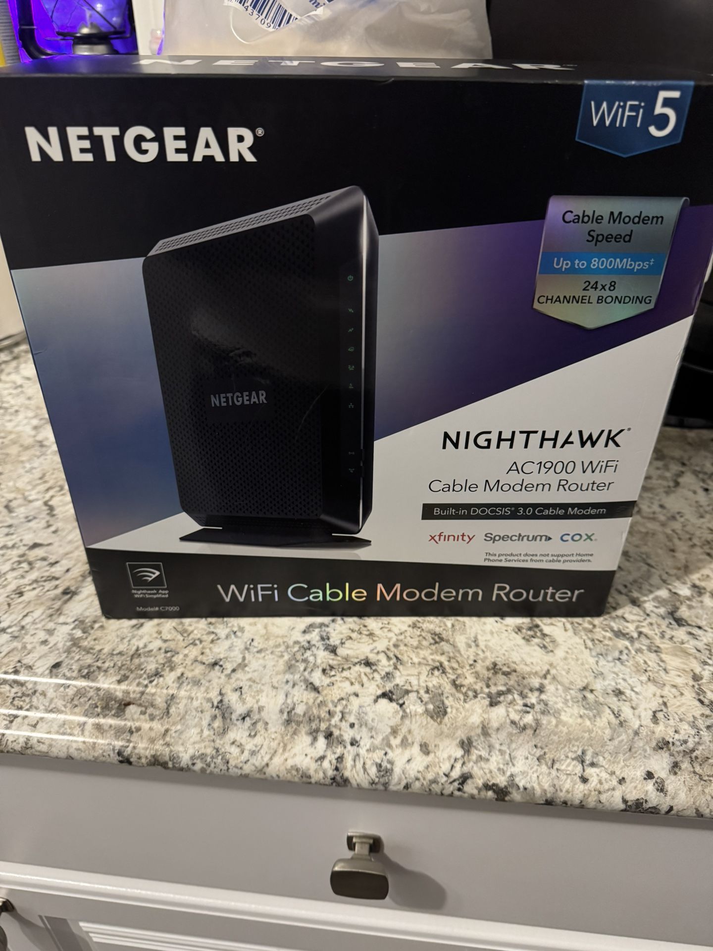 Like New NETGEAR Modem Router Combo