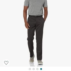 Men's Black Pants Size 42x34 Color Black