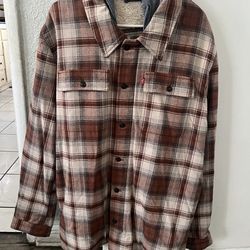 Men’s Levi’s flannel shirt jacket