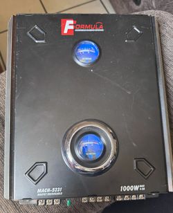AMP 1000 w 4ch Formula American Racing Sports