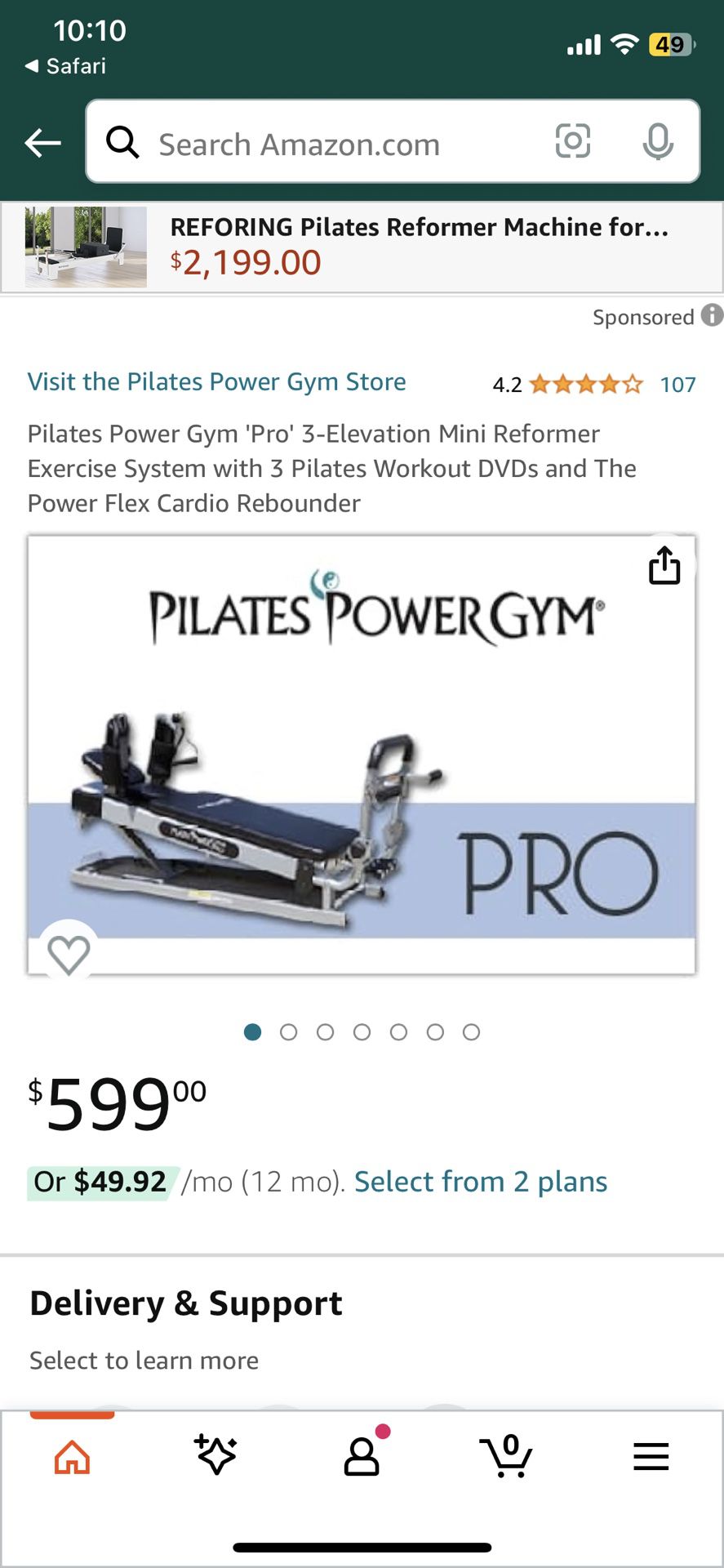 Pilates power Gym (exercise Equipment)