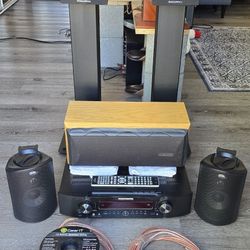 Complete 5.0 Home Theater System - Marantz Receiver + B&W Speakers - Just Add Subwoofer!