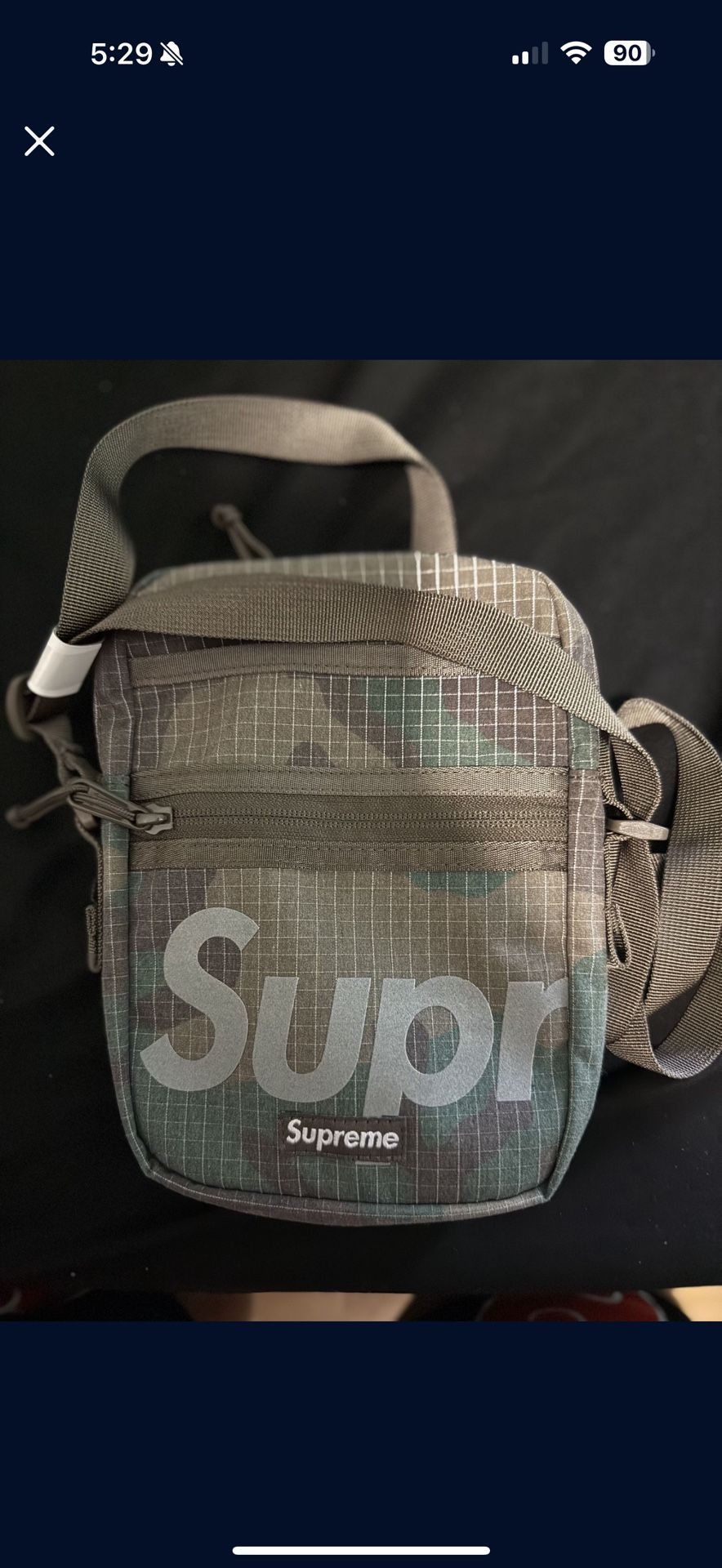 Supreme 3m Reflective Shoulder Bag