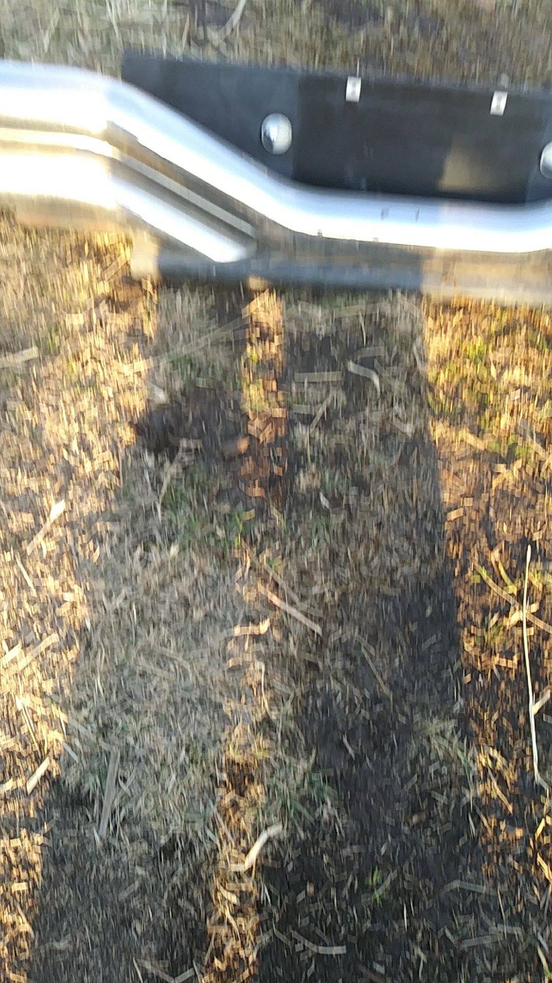 Rear bumper came off Ford ranger