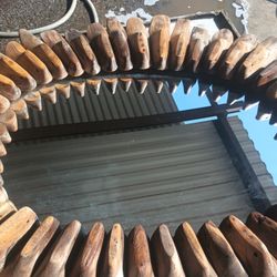 Antique Shoe Mirror