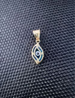 10K Solid Gold Pendant For Wedding