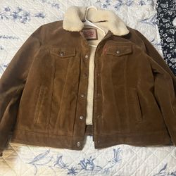 Women's L - XL Levis Leather Jacket