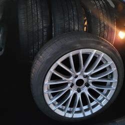 18 Inch Rims 5x114 Brand New Tires
