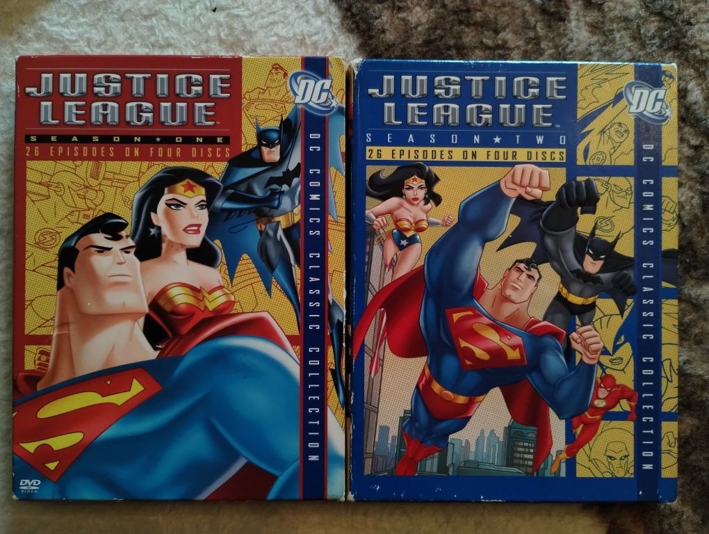 Justice League Season 1 & Season 2 DVD Collection