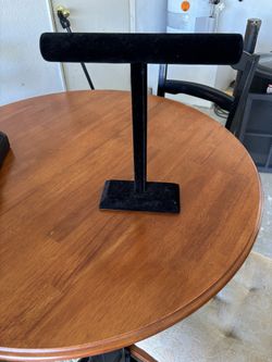 Black Velvet Necklace Stand