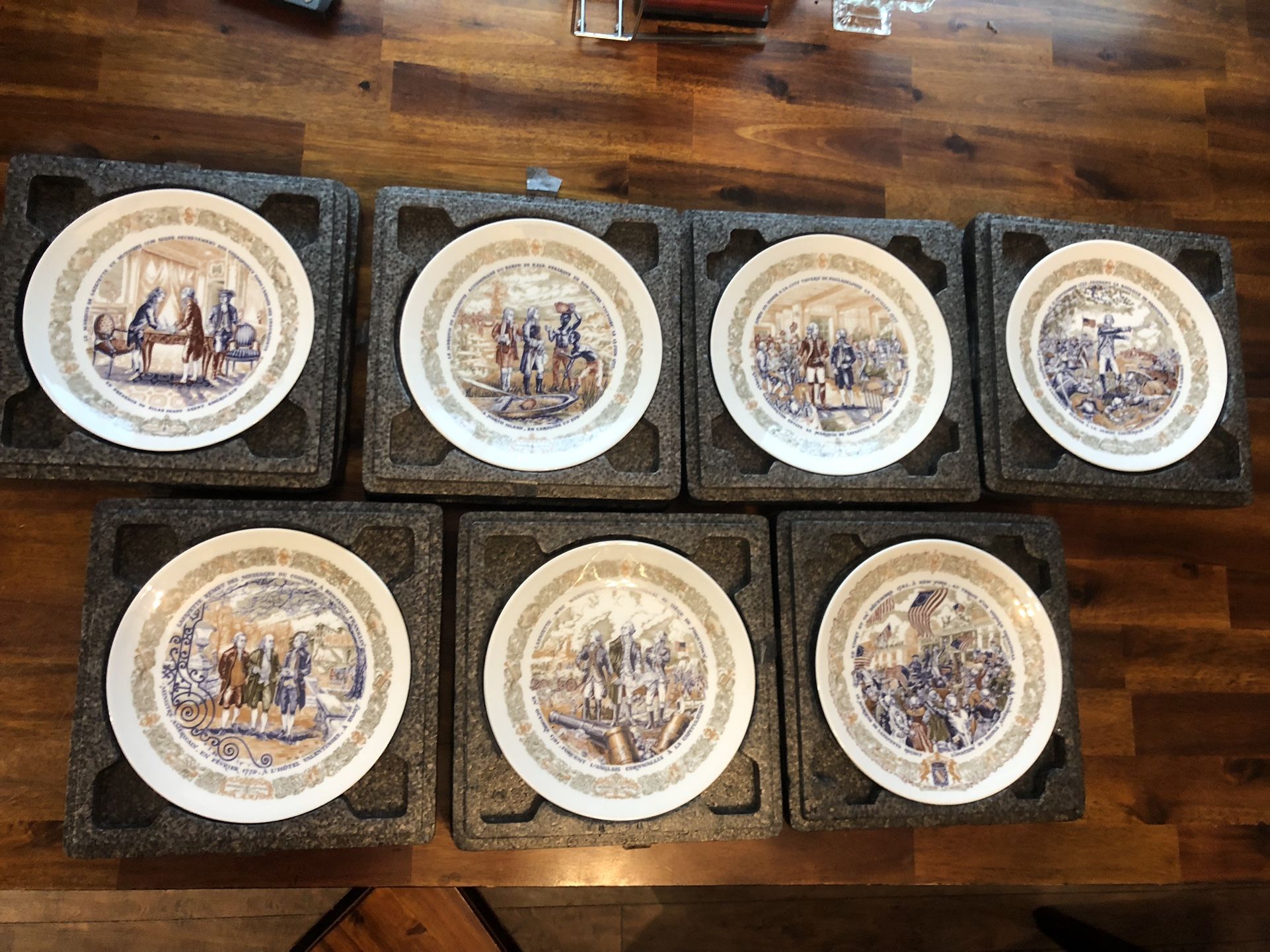 Lafayette Legacy Collection 7 Plates Subscription 100