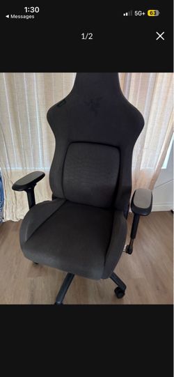 Razer Iskur - Dark Gray Fabric - XL