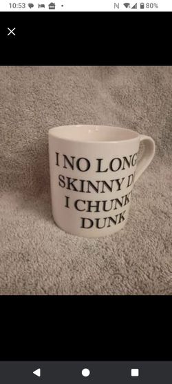 No Longer Skinny Dip I Chunky Dunk Coffee Mug