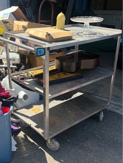 Lakeside Stainless Steel Utility Cart