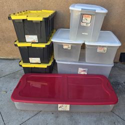 Totes And Bins All For 50$
