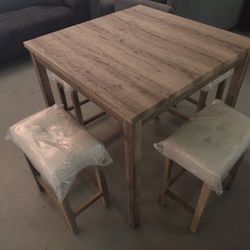 Grey 5pcs Dining Set 
