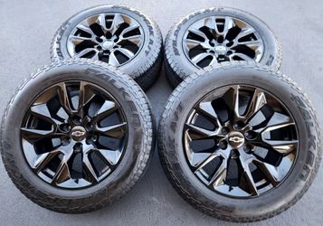 20" Chevy Silverado Trailboss Tahoe Wheels And Tires