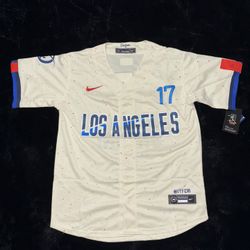 Dodgers Cream Ohtani 