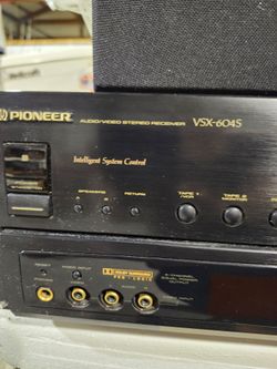 Vintage Pioneer & KLH Home Theater Bundle: Receiver, 4 Speakers & Cables