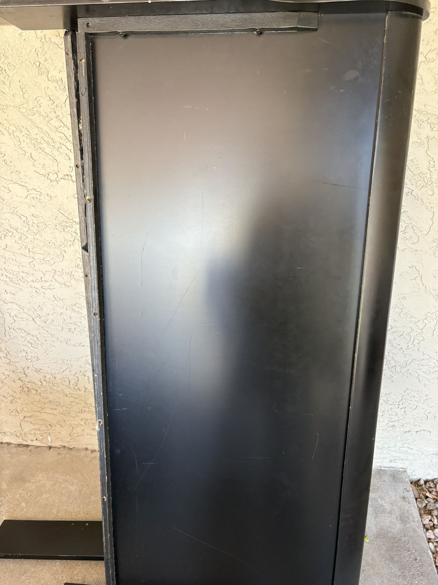 Black Wood headboard And Footboard