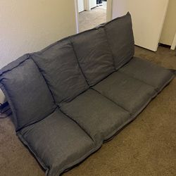 Folding floor sofa