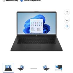 HP Essential Laptop Computer 17.3" HD+ Intel Core 5 8 GB memory;256 GB SSD