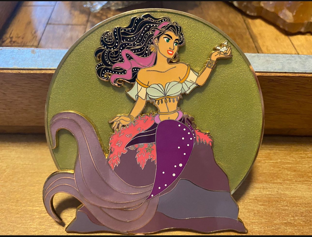 Disney Mermaid Jumbo Fantasy Pin 