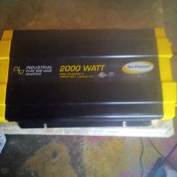 Go Power 2000 Watt Pure Sine Inverter ISW2000