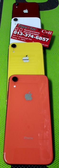 Iphone XR 64gb 🍏🍏🔥🔥🔥unlocked excellent condition! $379🍏🍏🔥
