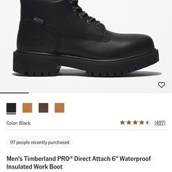 Timberland Pro Work Boots