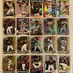 Chicago White Sox 40 Card Baseball Lot! Rookies, Prospects, Refractors, Prizms, Short Prints, Variations & More!