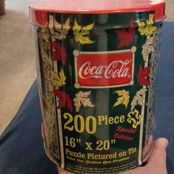 Sealed Coca Cola Puzzle