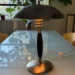 Mid Century Bauhaus Style Mushroom Lamp