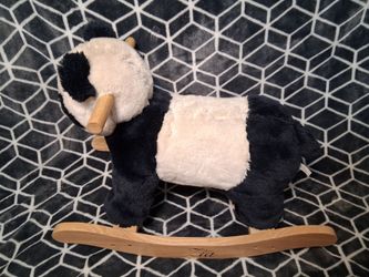 Pottery barn Baby rocking panda