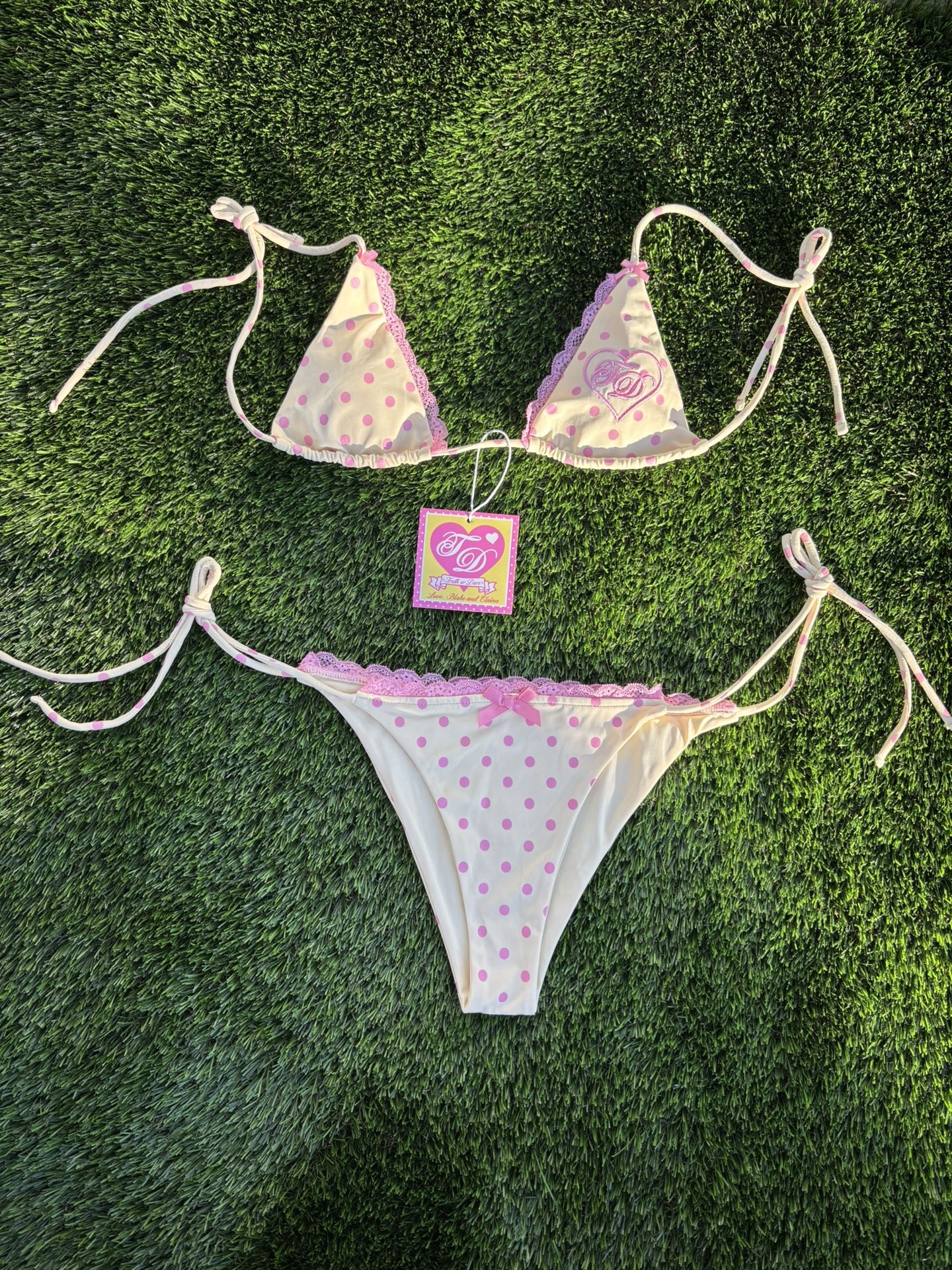 Truth Or Dare Pink Lemonade Bikini