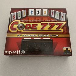 Code 777 - 30th Anniversary Limited Edition by Stronghold Games Complete