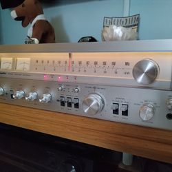 LAFAYETTE VINTAGE LR-5555A 55 WATT 8 OHM AM FM SEREO RECEIVER AMPLIFIER