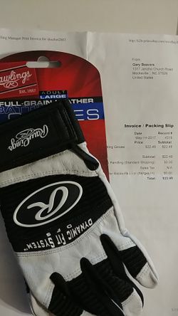 Batting gloves